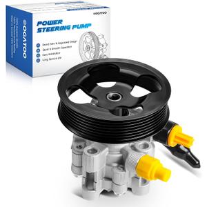 Power Steering Pump with Pulley Fits for Toyota Tundra 2005-2006, Sienna 2007-2010, 4Runner 2003-2009, FJ Cruiser 2007-2009 3.5L 4.0L Replaces 21-5363, 44310-08020, 44310-0C050 Power Assist Pump