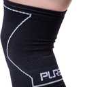 Compression Knee Support Sleeve  Relieve Knee Pain, Recovery Sleeve for Men and Women  Great for Running, Weight Lifting, Sports (Large, Black)