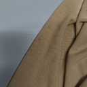 4 Pack Spandex Mid Century Modern Shell Chair Covers Reusable Armless Dining Seat Chair Covers for Kitchen Home Bar Hotel Party Banquet Living Room (Khaki)