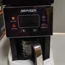 AIRMSEN Coffee Maker with Grinder, 5-Cup Grind and Brew, Programmable