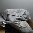 Blissful Diary Ultra Soft Baby Play Mat, 71x59 Extra Large Floor Mat with Removable & Washable Slip-On Cover for Babies and Toddlers, Light Grey