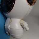 Mini Electric Hand Warmers Rechargeable, Fast Hot Hands Heater Pocket, Portable USB Digital Fast Heating Electric for Winter, Black and White (White)