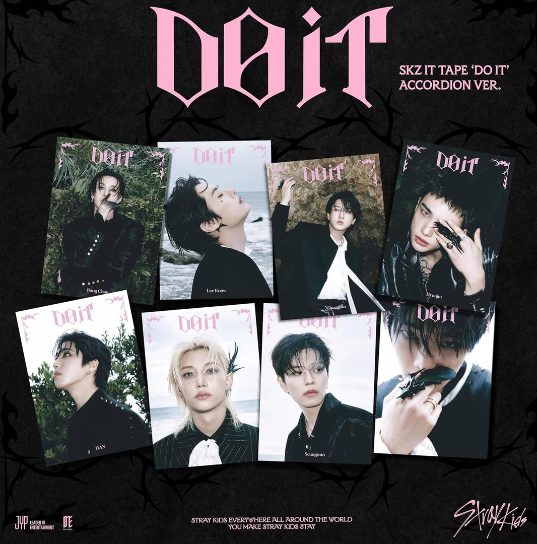 Stray Kids SKZ IT TAPE DO IT Album (ACCORDION - LEE KNOW Ver.) Audio CD