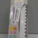 Wilton Comb Icing Smoother For Cake Decorating, Buttercream Frosting For Perfect Cakes, White And Purple Cake Scraper Smoother, 9x3 Inch, 3-Piece