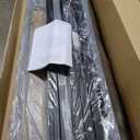 OLEVS King Bed Frame with Headboard, Metal Platform Bed King Size with 2-Tier Storage, LED Light & Charging Station Type C, No Box Spring Needed, Easy Assembly