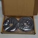 Auovo Cup Holder Spacer Replacement Fit for Subaru Outback Legacy Accessories 2020-2025 Silicone Cup Riser Cup Holder Insert Spacers for Telluride Kicks Crosstrek Accord Trax RAV4 (2pcs, Black Trim) (Big)