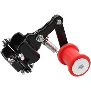 Chain Tensioner Guide Assembly Universal ATV Mini Bike Dirt Bike Go Kart (Red)