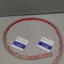 39 Inch Collapsible Shower Water Dam, Shower Threshold Water Dam Shower Barrier, Dry and Wet Separation Door Dam Water Stopper Kitchen Shower Threshold Silicon Water Blocker(Mini Trapezoid) (Transparent)