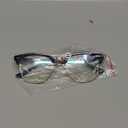 Blue Light Blocking Glasses Vintage Half Frame UV Clear Lens Anti Eyestrain Computer Gaming Glasses for Women Men (A02-black Gold Frame)