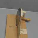 Manual Bread Slicer for Homemade Sourdough Bread, Adjustable Thickness&Evenly Slicing, Hand Crank Bread Slicer with Scale Line and Suction Cup, Serrated Blade Design, Patent:USD105861 (Cream)