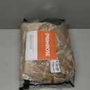 PRIMROSE Full Blackout Champagne Beige Velvet Curtains 102 inch Long for Living Room, 2 Panels Liner Rod Pocket Back Tab Thermal Window Curtains Room Darkening Curtain Drapes for Bedroom