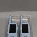 Video Walkie Talkies for Kids, Handheld 2 Pack Rechargeable Video Intercom Kids Walkies Talkies, Indoor Outdoor Toys for Family Games, Outside, Camping, Hiking for Boys Girls Ages 3-12 (Blue/ Blue)