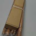 Wood Double Curtain Rod, Boho Decorative Dual Curtain Rod 36 to 72 Inch, 1 Inch Adjustable Heavy Duty Rustic Farmhouse Spliced Drapery Rods, Modern Faux Wood Grain Design