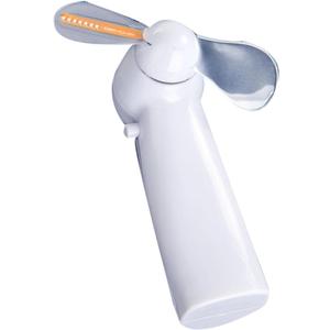 Handheld Mini Fan Led Light Portable Green Desk Fan for Office Use Battery Operated and Design for Cooling and Travel