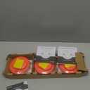 Kidde Smoke Detector, Hardwired with 10-Year Battery Backup, Interconnectable, LED Status Lights, 85 dB Alarm, 5-inches, 20SA10, 3 Pack