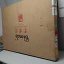 Chende 47''x32'' Large Wall Mirrors for Decor, Black Bathroom Mirror with Removable Shelf, Elegant Scallopd Mirror with Arched Frame for Entryway, Living Room, Mantel, Bedroom