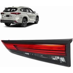 GXYWADY Right Passenger Side Inner Tail Light 815800E180, TO2803156 Replacement for 2020 2021 2022 Highlander Rear Brake Lamp