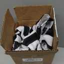 fun shack Black and White Striped Suit Mens Costume, Halloween Costumes for Adults, Halloween Costumes for men (3X-Large)