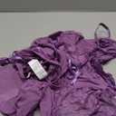 Avidlove Lingerie for Women One Piece Teddy Lace Bodysuit Sexy Babydoll V Neck Mesh Sleepwear (Large, Purple)