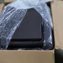 BestMassage | Recliner Chair | with 2 Point Massage Function | Pu Brown | with Lumbar Support, Adjustable Push Back, Footrest & Padded Seat | Easy Assembly | for Living Room, Home Theatre