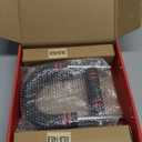 Twister Arm Trainer | Chest Workout Equipment Also for Biceps, Shoulders, Forearms, Back, Legs; Arm Chest Trainer for Men, Women, Beginners, Pros | 2 Spring Sets, 6 Resistance Levels (Blue) (Red)