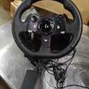 Logitech G920 Driving Force Racing Wheel and Floor Pedals, Real Force Feedback, Stainless Steel Paddle Shifters, Leather Steering Wheel Cover for Xbox Series X|S, Xbox One, PC, Mac - Black