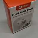Mom's Choice Gold Awards Winner - EUDEMON 4 Pack Baby Safety Door Knob Covers Door Knob Locks(not Suit for All Door knobs)