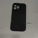 LOVE 3000 Designed for iPhone 16 Pro Max Case, Premium Silicone with [Soft Anti-Scratch Microfiber Lining] Shockproof Protective Phone Case for Men Women Girls 6.9", Black