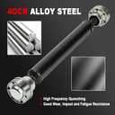 Front Drive Shaft Prop Shaft Driveshaft Assembly Compatible with Durango Grand Cherokee 2011 2012 2013 2014 2015 2016 2017 2018 2019 2020 2 Speed Transfer Case, Replace 65-3003 52853641AE