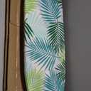 Ironing Board Cover and Pad, 18X49 Extra Wide Ironing Board Cover, Reflective Silicone Resist Scorching and Staining 4 Fasteners with Elastic Edges (Green)