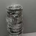 Mumufy 10 Pcs 3.3 Qt / 3 L Champagne Ice Buckets Stainless Steel Ice Bucket with Handles, Drink and Wine Chiller Great for Home Bar Club Party Supplies, Chilling Champagne and Sparkling Wine (Silver)