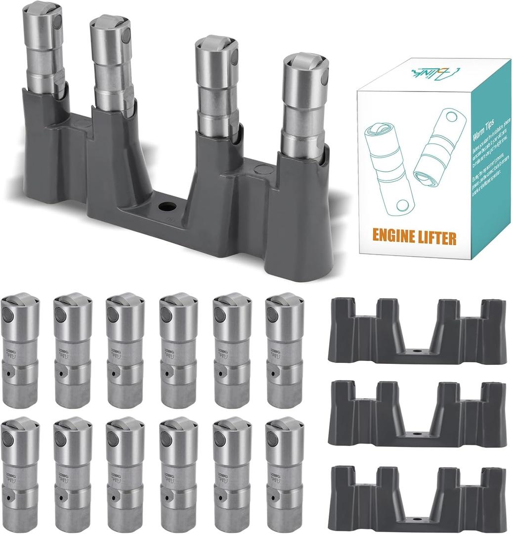 16PCS 12499225 LS1 LS2 LS3 LS6 LS7 LS9 LSX Hydraulic Valve Lifter For 1999-2013 Chevy Camaro Silverado Corvette,For Cadillac Escalade,For GMC Pontiac 4.8L 5.3L 5.7L 6.0L 6.2L