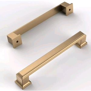 Champagne Bronze Tone Cabinet Drawer Pulls 9 Pack, 9in