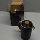 POLIVIAR French Press Coffee Maker, 21 oz Coffee Press with Real Wood Handle, Double Wall Insulation & Dual-Filter Screen, Food Grade Stainless Steel for Good Coffe and Tea, JX2024-SFPB