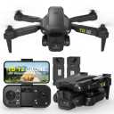 Toladrone TD12 Drone for Beginners, Drone with ESC Camera, Mini Drone, Foldable FPV Drones with Headless Mode, RC Quadcopter with 2 Batteries, Drone with Camera