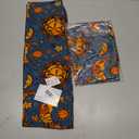 Lularoe Tall Curvy (TC fits Sizes 12-18) Sun Smiling Crescent Moon Stars Slate Blue Buttery Soft Adult Leggings 7510-B11, Pack Of 2