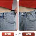 Pants Tightener for Waist Women Jean Tightening Clips Jean Pins to Make Waist Smaller Adjust Waist Clips Pant Pins