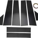 for Chevy Silverado Sierra 2019-2025 Gloss Black Exterior Trim Kit