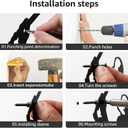 Paquesta Metal Baseball Wall Decor for Boys Room Sports Wall Art Base ball Sign Accessories for Boys Bedroom Gift for Boy (Baseball Wall Decor A)