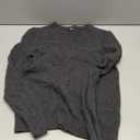 ANRABESS Womens 100% Wool Sweaters V Neck Long Sleeve Work Business Casual Basic Pullover Sweater Tops 2025 Fall Outfits (Medium, Deep Gray)