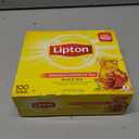 Lipton Black Tea Bags, Hot or Iced tea bags, 100 Total Count (EXP 07/01/27)