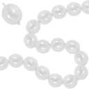 Clear Quick Link Balloons, 100PCS 6 Inch Small Bubble Linking Balloons for Making Balloon Wall Heart Arch, Tails Balloon for Wedding Birthday Baby Shower Engagement Graduation Party Decorations