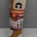 Halloween Door Mat Spooky Ghost Welcome Mat for Front Door Outdoor Entrance Doormat Coir Dirt Trapper with Non Slip Backing, 17x30, Welcome Ghost