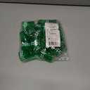 4E's Novelty St Patricks Day Shot Glasses Bead Necklaces, Pack of 12  Green Irish Gifts Party Favors Supplies, St Patricks Day Accessories for Adults (Transparent Green With Shamrock)