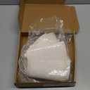 Small Beige Lamp Shades Set of 2, 5.5" Top X 10" Bottom X 6.6" High, Seaside village Table lamp, Floor Lamps, Pendant Light, Wall Light Replacement Lampshade, Clip on Adapters Included