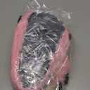 Fuzzy Bear Feet Slippers Womens & Mens, Funny Indoor House Shoes, Animal Stocking Stuffer, Gift Holiday Christmas Hanukkah Pink