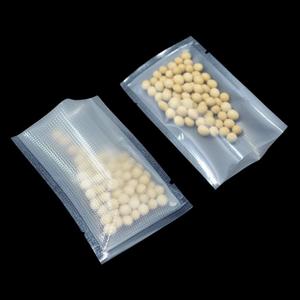 FERENLI 100 Pieces 3.9x5.9 inch (Usable Size 3.5x5.3 inch) Vacuum Sealer Bags for Food Storage Open Top Clear Plastic Flat Pouches Bulk Food Packaging Bags with Tear Notch