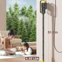 10-in-1 Steam Mop with Detachable Handheld Steamer, 350ml Tank, 10s Heat-Up, 248F Steam Cleaner, 2-Level Control and Swivel Head for Floors, Carpets, Tiles, BBQ grill Multi-Surface Dark Grey