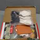 CUTE STONE Play Kitchen Accessories Toy, Play Food Sets for Kids Kitchen, Pretend Kitchen Set for Kids with Play Pots, Pans, Toddler Kitchen Playset Kitchen Toys for Girls Boys (White)