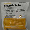 BENCMATE Inflatable Dog Cone Collar Alternative, Soft Dog Cone for Small Medium Large Dogs and Cats, Neck Recovery ECollar Donut Collar After Surgery (Medium+, Donut-Strawberry)